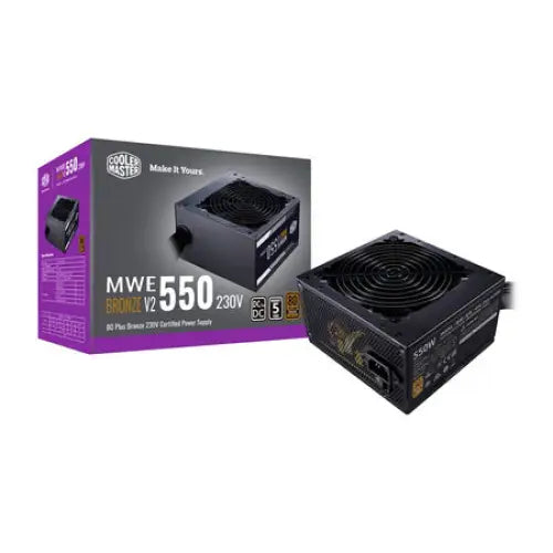 Cooler Master MWE BRONZE V2 230V 550W Power Supply Unit - Computer power supplies<<<Gaming<<<InnproXML