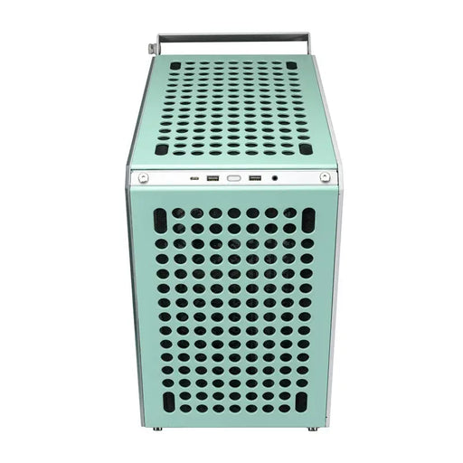 Cooler Master Qube 500 Flatpack Macaron computer case (green) - With fan<<<PC Cases<<<Gaming<<<InnproXML