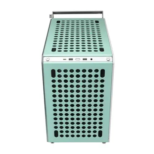 Cooler Master Qube 500 Flatpack Macaron computer case (green) - With fan<<<PC Cases<<<Gaming<<<InnproXML