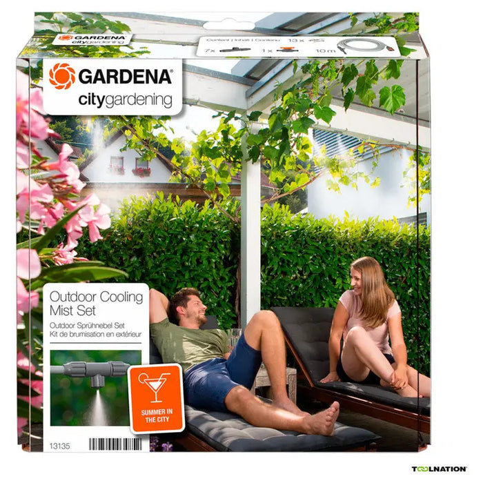 COOLING SYSTEM/ WATER MIST CITY GARDENING GARDENA 13135-20 - Система за охлаждане с водна