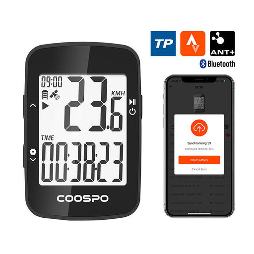 Coospo BC26 bicycle computer- compatible with: Strava Trainingpeaks etc. - Bicycle computers<<<Bicycle