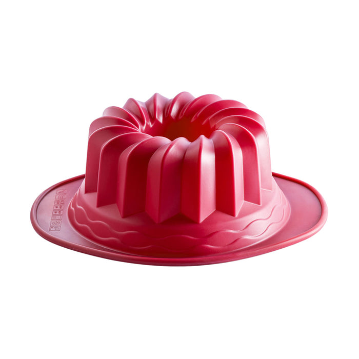 SILICONE CUPCAKE MOLD 29.5X22X10 CM RED COOX