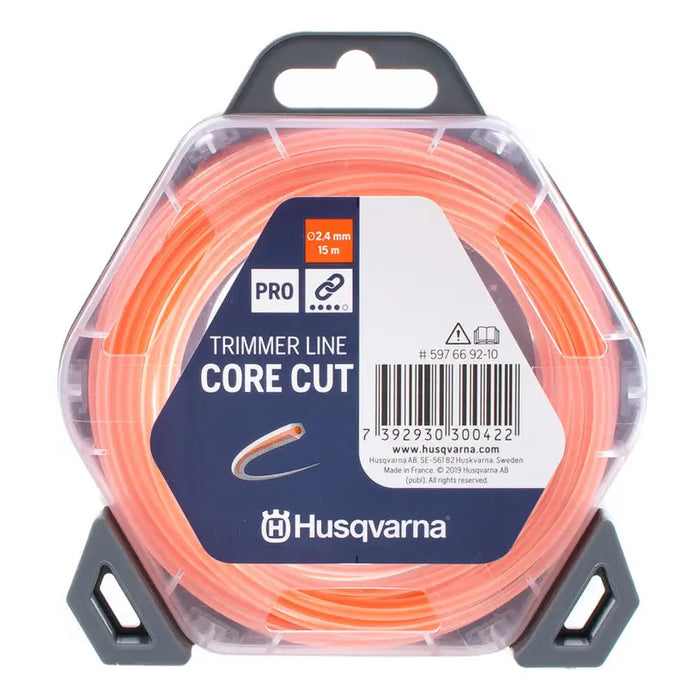 CORD FOR MOWING 2.4 MM X 15 M HUSQVARNA CORECUT - Аксесоари за градински машини<<<Градински
