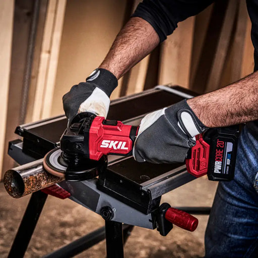 CORDLESS BRUSHLESS ANGLE GRINDER SKIL AG1E3923CA 18 V 125 mm 2.00 Ah NUMBER OF BATTERIES 1 - Ъглошлайфи<<<Шлайф