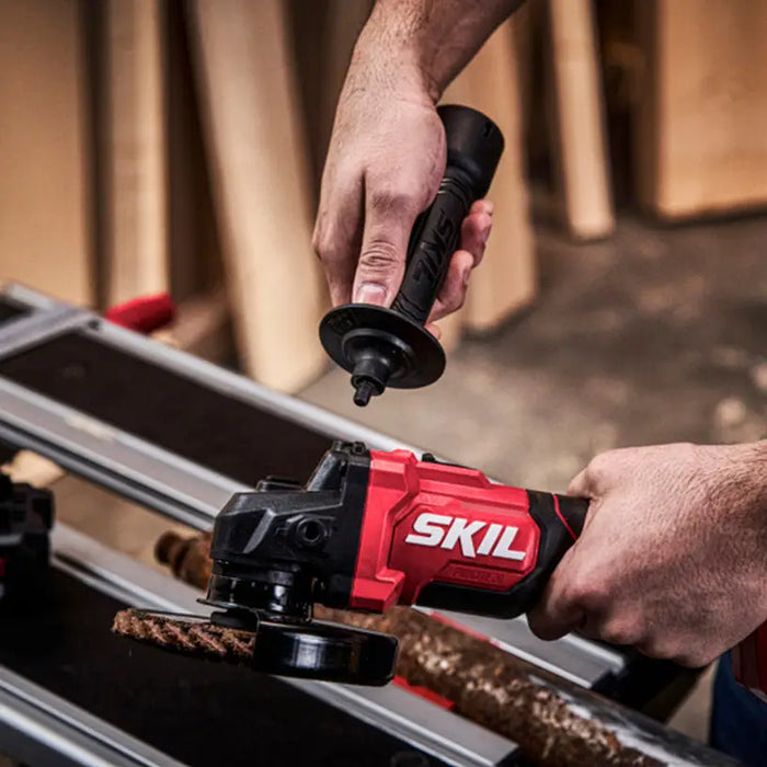 CORDLESS BRUSHLESS ANGLE GRINDER SKIL AG1E3923CA 18 V 125 mm 2.00 Ah NUMBER OF BATTERIES 1 - Ъглошлайфи<<<Шлайф