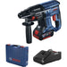 CORDLESS BRUSHLESS PERFORATOR BOSCH PROFESSIONAL GBH 180-LI 18 V 2.00 J SDS PLUS NUMBER OF BATTERIES 1 4.00 Ah CASE