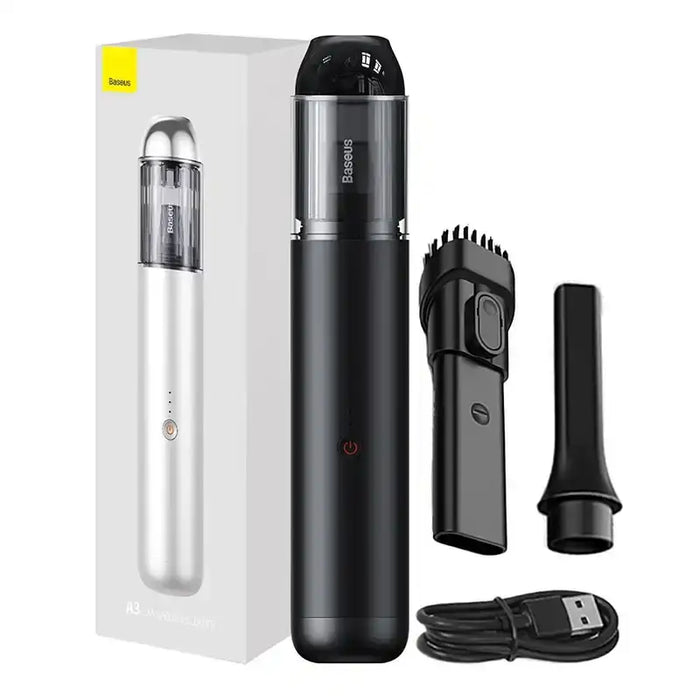Cordless Car Vacuum Cleaner Baseus A3 15000Pa (black) - Car vacuum cleaners<<<Washing and cleaning<<<Car
