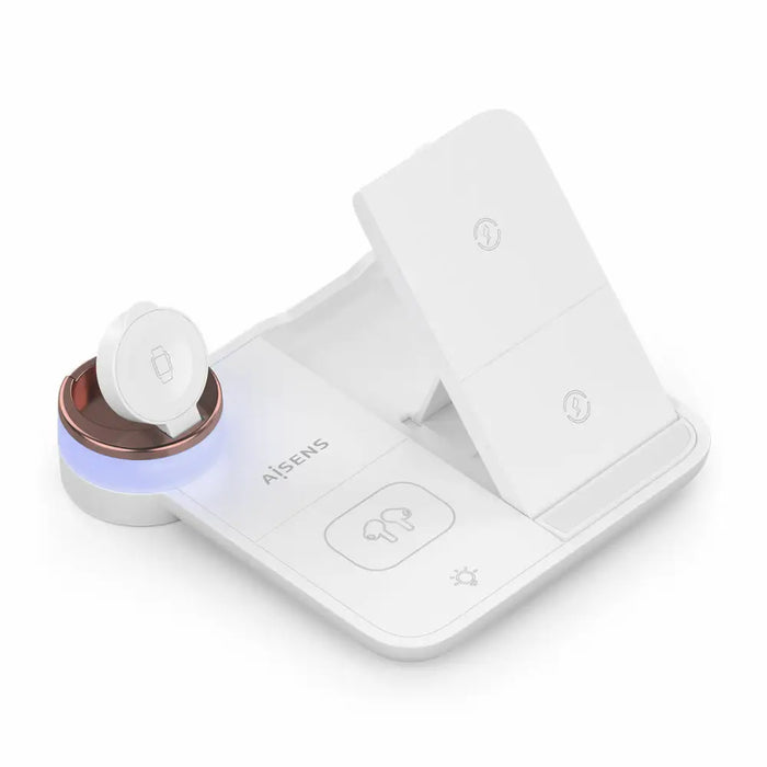 Cordless Charger Aisens ASCH-15W4WC061-W 15 W White - Електроника Телефони и таблети<<<Компютри|