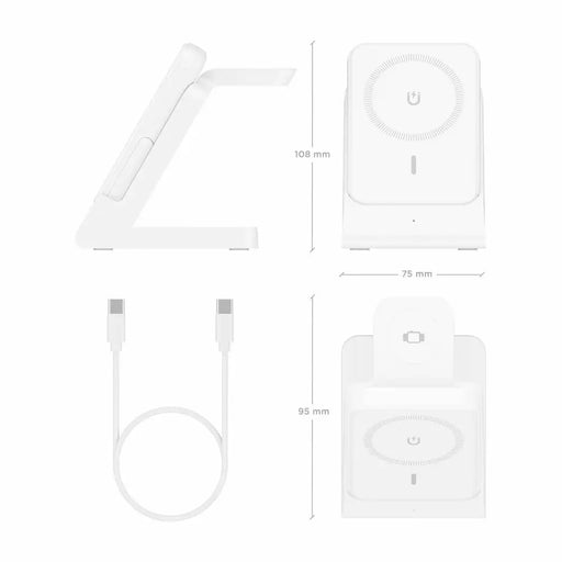 Cordless Charger Aisens ASCH-15W4WC063-W White 15 W - Електроника Телефони и таблети<<<Компютри|