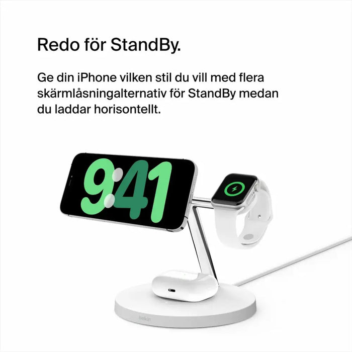 Cordless Charger Belkin WIZ009VFWH-V2 White - Електроника Телефони и таблети<<<Компютри| Електроника<<<BigBuy&&&USB