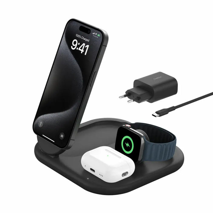 Cordless Charger Belkin WIZ029VFBK - Електроника Телефони и таблети<<<Компютри| Електроника<<<BigBuy&&&USB зарядни и