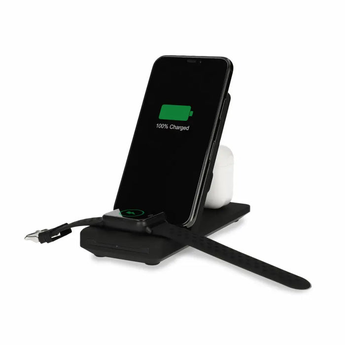 Cordless Charger KSIX Apple-compatible 15W - Електроника Телефони и таблети<<<Компютри| Електроника<<<BigBuy&&&USB