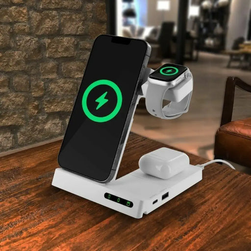 Cordless Charger Muvit MCWIR0012 White - Електроника Телефони и таблети<<<Компютри| Електроника<<<BigBuy&&&USB зарядни