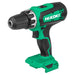 CORDLESS DRILL HIKOKI DS18DF-WCZ 18 V 53.00 nm NUMBER OF BATTERIES 2 2.00 Ah SUITCASE - Акумулаторни бормашини и