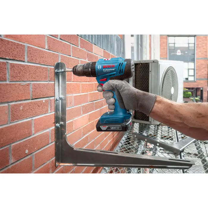 CORDLESS IMPACT DRILL BOSCH PROFESSIONAL GSB 183 Li 18 V 56.00 nm NUMBER OF BATTERIES 1 2.00 Ah SUITCASE - Акумулаторни