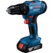 CORDLESS IMPACT DRILL BOSCH PROFESSIONAL GSB 183 Li 18 V 56.00 nm NUMBER OF BATTERIES 1 2.00 Ah SUITCASE - Акумулаторни