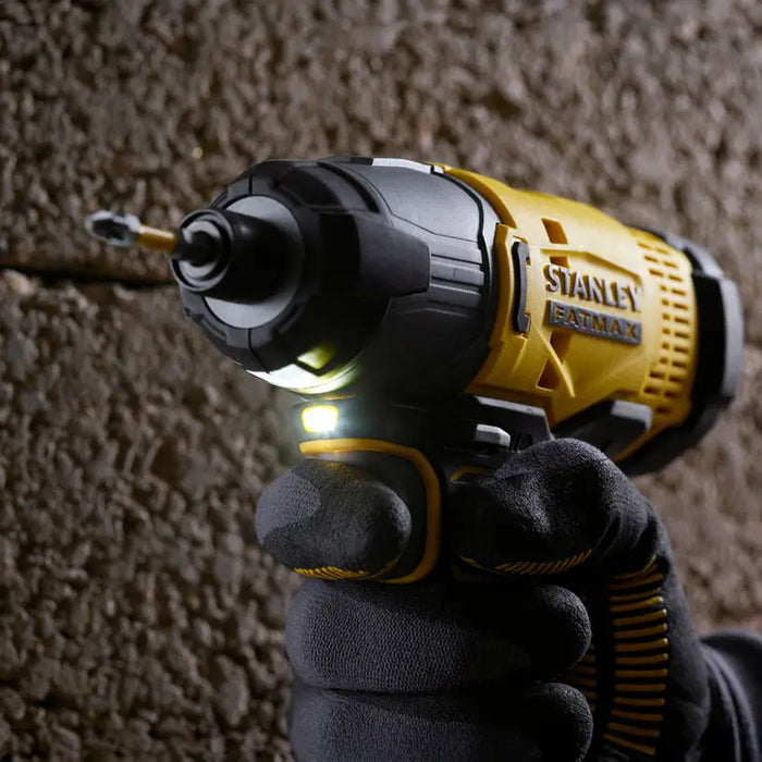 CORDLESS IMPACT DRIVER STANLEY SFMCF800C2K-QW 18 V 165.00 nm NUMBER OF BATTERIES 2 1.50 Ah SUITCASE - Акумулаторни