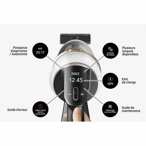 Cordless Vacuum Cleaner Samsung Jet 85 Blue 550 W - Почистване Прахосмукачки И Гладене<<<Дом