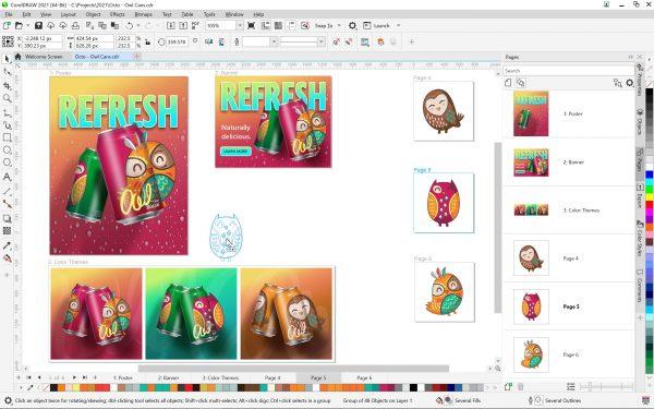 Software CorelDRAW Graphics Suite Enterprise License (incl. 1 Yr CorelSure Maintenance)(1-10)