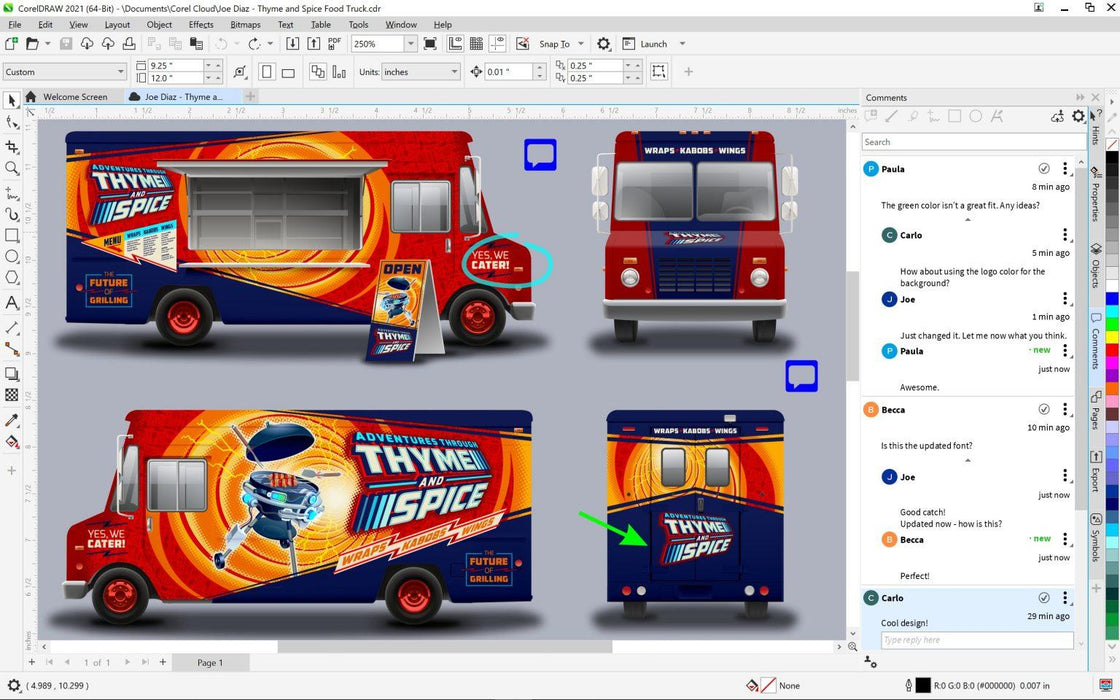 Software CorelDRAW Graphics Suite Enterprise License (incl. 1 Yr CorelSure Maintenance)(1-10)
