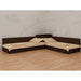 CORNER BEDS WITH CHEST AND MECHANISM EKO FOR MATTRESSES 82X190 CM. VENGE - Легла<<<Мебели и обков<<<Мебели и