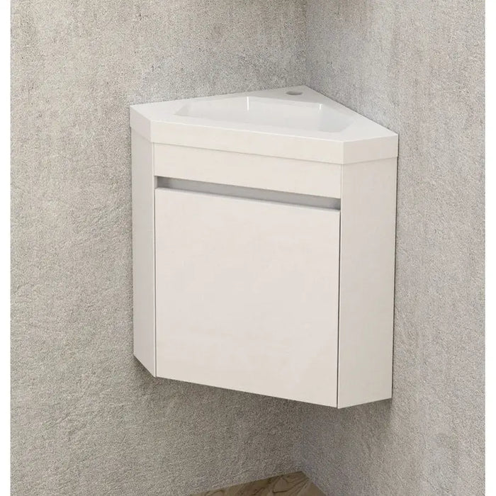 CORNER CABINET FOR BATHROOM WITH WASHBASIN INTER CERAMIC 3939 - Мебели<<<Мебели и огледала за