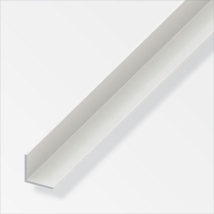 CORNER PROFILE PVC 10X10 MM 2 M ALFER ALUMINUM - Профили<<<Профили и планки<<<Инструменти и железария<<<Praktiker