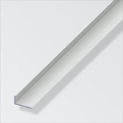 CORNER PROFILE PVC 20X10 MM 2 M ALFER ALUMINUM - Профили<<<Профили и планки<<<Инструменти и железария<<<Praktiker