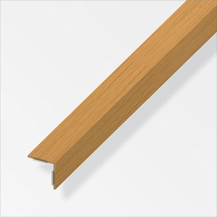 CORNER PROFILE PVC SELF-ADHESIVE 20X20 MM 1 M ALFER ALUMINUM - Профили<<<Профили и планки<<<Инструменти и