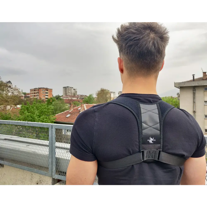 Corpofix - Medical Posture Corrector Men Women Upper Back Brace Shoulder Lumbar Support - Posture correctors
