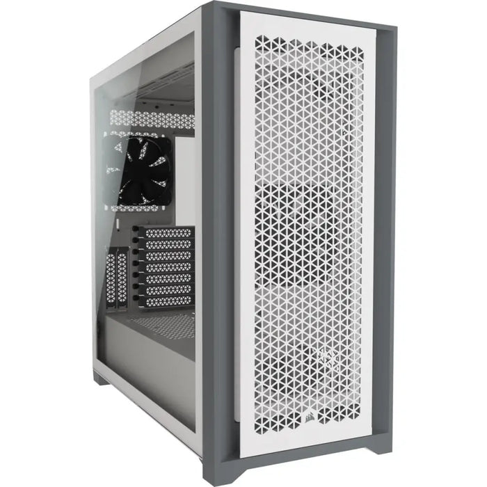 CORSAIR 5000D AIRFLOW Tempered Glass Mid-Tower ATX PC Case White - Кутии за PC<<<Кутии и