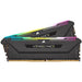 CORSAIR DDR4 16GB 2x8GB 3600Mhz DIMM CL18 VENGEANCE RGB PRO SL Black 1.35V XMP 2.0 - Памети за настолни