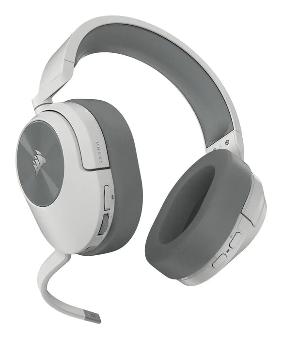 Corsair HS55 White Wireless Bluetooth Gaming Headset PC/PS5/PS4 - Геймърски слушалки<<<Геймърска