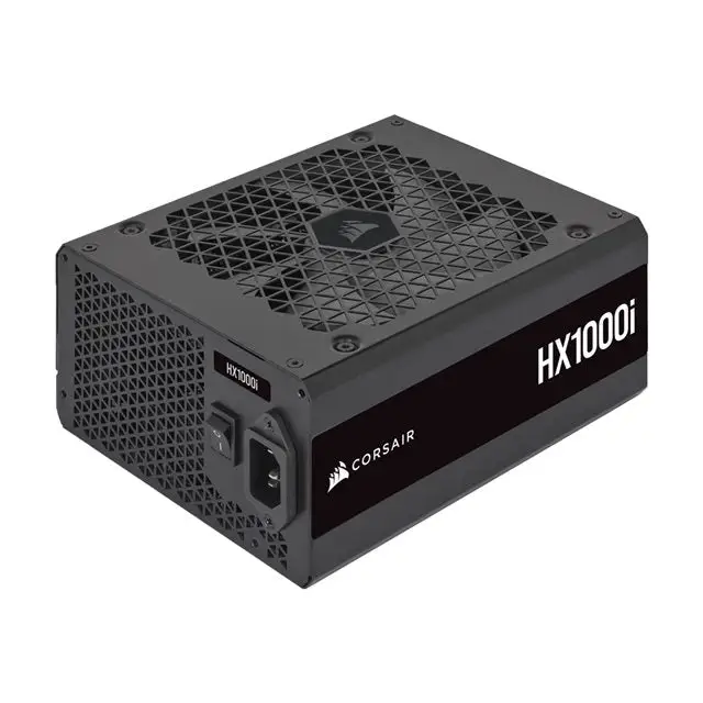 CORSAIR HXi Series 2023 HX1000i 1000 Watt 80 PLUS Platinum C14 Version PSU - Захранвания за