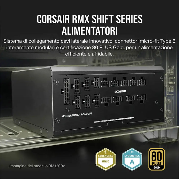 CORSAIR RM1000x 1000 Watt 80 PLUS GOLD Certified Fully Modular Power Supply - Захранвания за