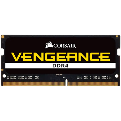 CORSAIR VENGEANCE DDR4 16GB 1x16GB 3200MHz SODIMM Unbuffered 22-22-22-53 Black PCB 1.2V - Памети за мобилни