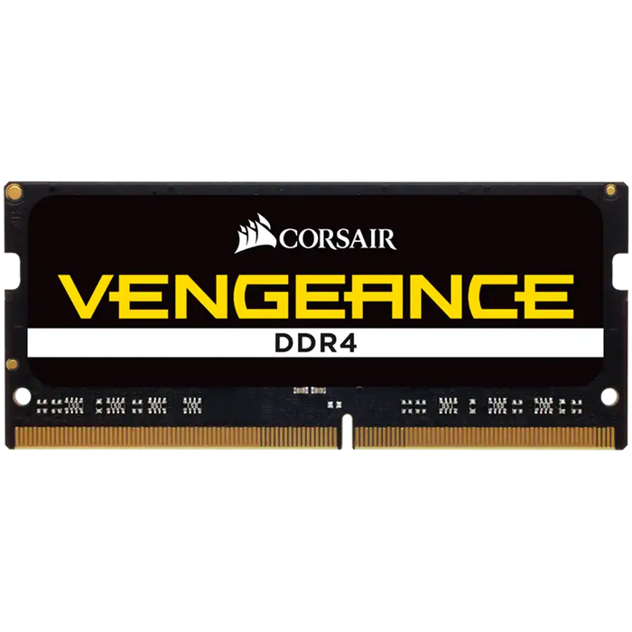 CORSAIR VENGEANCE DDR4 16GB 1x16GB 3200MHz SODIMM Unbuffered 22-22-22-53 Black PCB 1.2V - Памети за мобилни