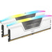 CORSAIR VENGEANCE RGB 32GB 2x16GB DDR5 5200MHz DIMM Unbuffered 40-40-40-77 XMP 3.0 White Heatspreader RGB LED 1.25V