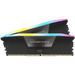 CORSAIR VENGEANCE RGB 32GB 2x16GB DDR5 6000MHz DIMM Unbuffered 36-39-39-76 STD PMIC XMP 3.0 Black Heatspreader Black