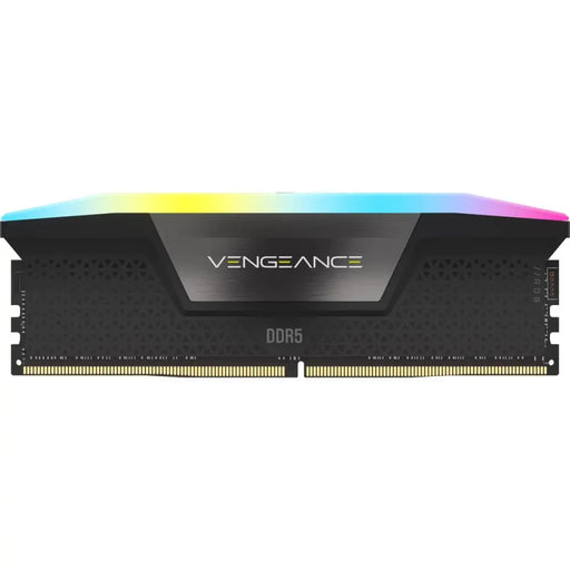 CORSAIR VENGEANCE RGB 32GB 2x16GB DDR5 6000MT/s DIMM Unbuffered 36-44-44-96 Std PMIC XMP 3.0 Black Heatspreader PCB