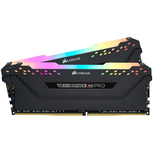 CORSAIR Vengeance RGB PRO 32GB DDR4 3200MHz Unbuffered 16-20-20-38 black Heat spreader DIMM - Памети за настолни