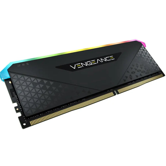 CORSAIR VENGEANCE RGB RS 8GB DDR4 3200MHz DIMM Unbuffered 16-20-20-38 Black PCB 1.35V XMP 2.0 - Памети за настолни
