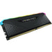 CORSAIR VENGEANCE RGB RS 8GB DDR4 3200MHz DIMM Unbuffered 16-20-20-38 Black PCB 1.35V XMP 2.0 - Памети за настолни