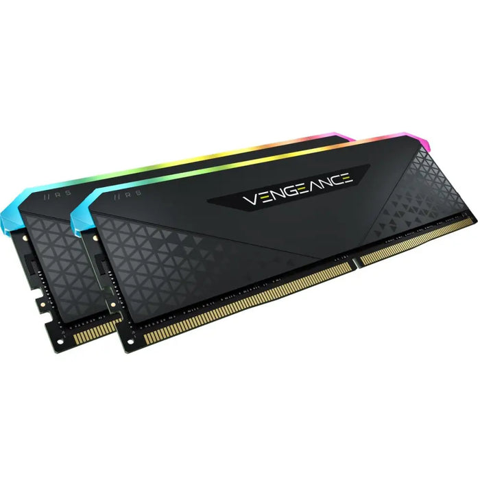 CORSAIR Vengeance RGB RS DDR4 3200MHz 16GB 2x8GB DIMM CL16 - Памети за настолни