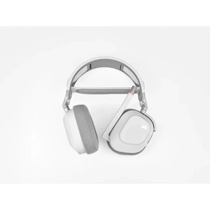 Corsair HS80 RGB White Wireless PC/PS5/PS4 Gaming Headset with Mic