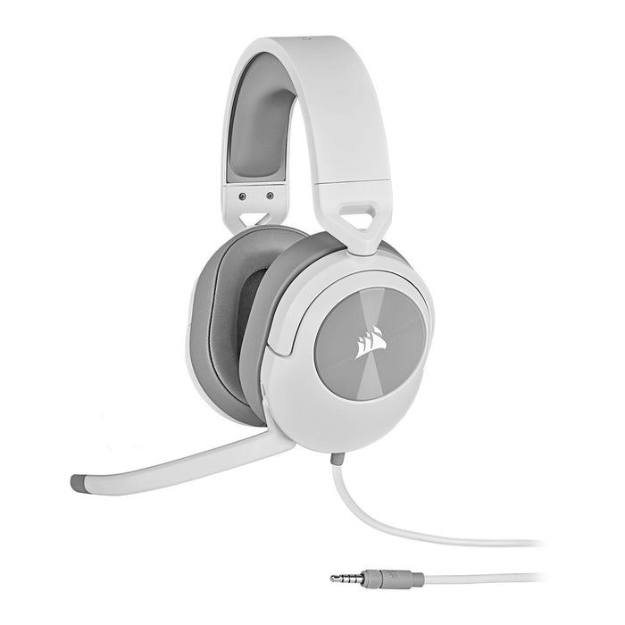 Corsair HS55 Stereo Gaming Headset with Microphone - White
