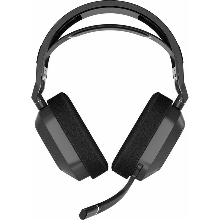 Gaming headset with microphone Corsair HS80 MAX Steel Gray wireless and bluetooth PC/PS5/PS4