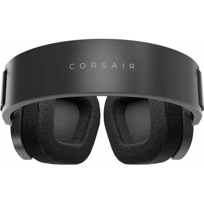 Gaming headset with microphone Corsair HS80 MAX Steel Gray wireless and bluetooth PC/PS5/PS4