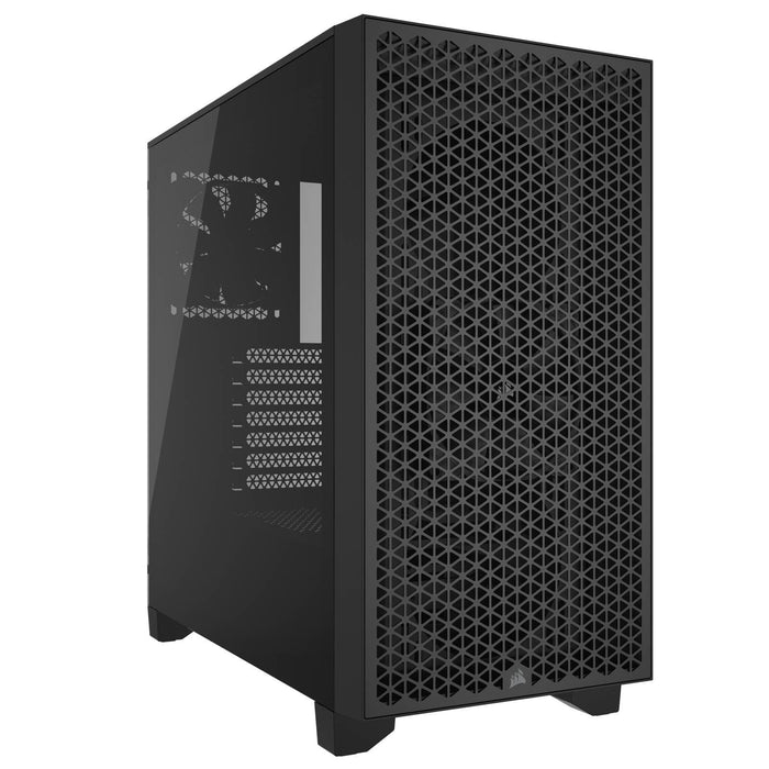 Corsair 3000D Airflow Mid Tower Case, Tempered Glass, Black