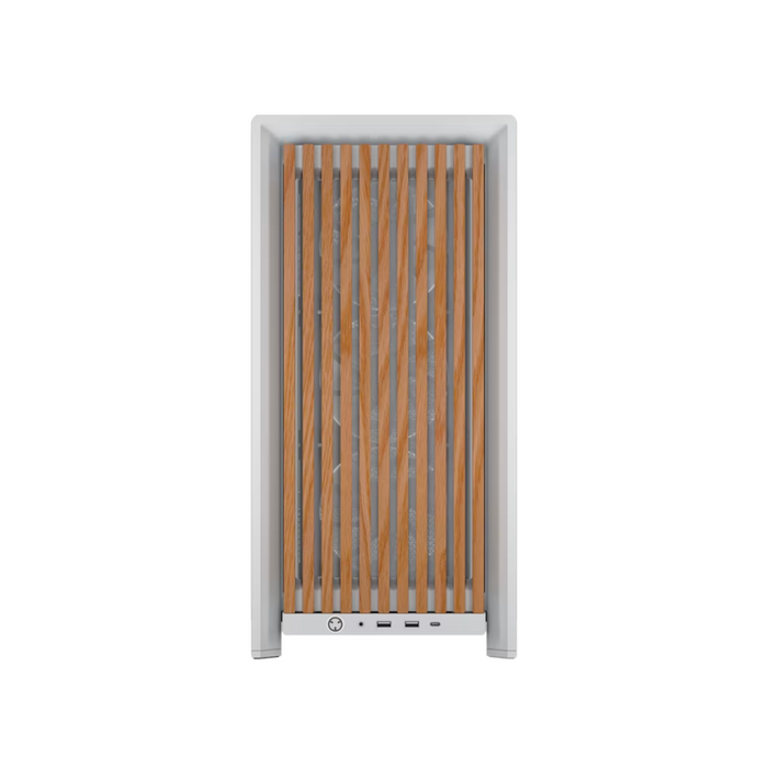 Corsair Frame 4000D Wood RS Mid-Tower Box - White/Oak